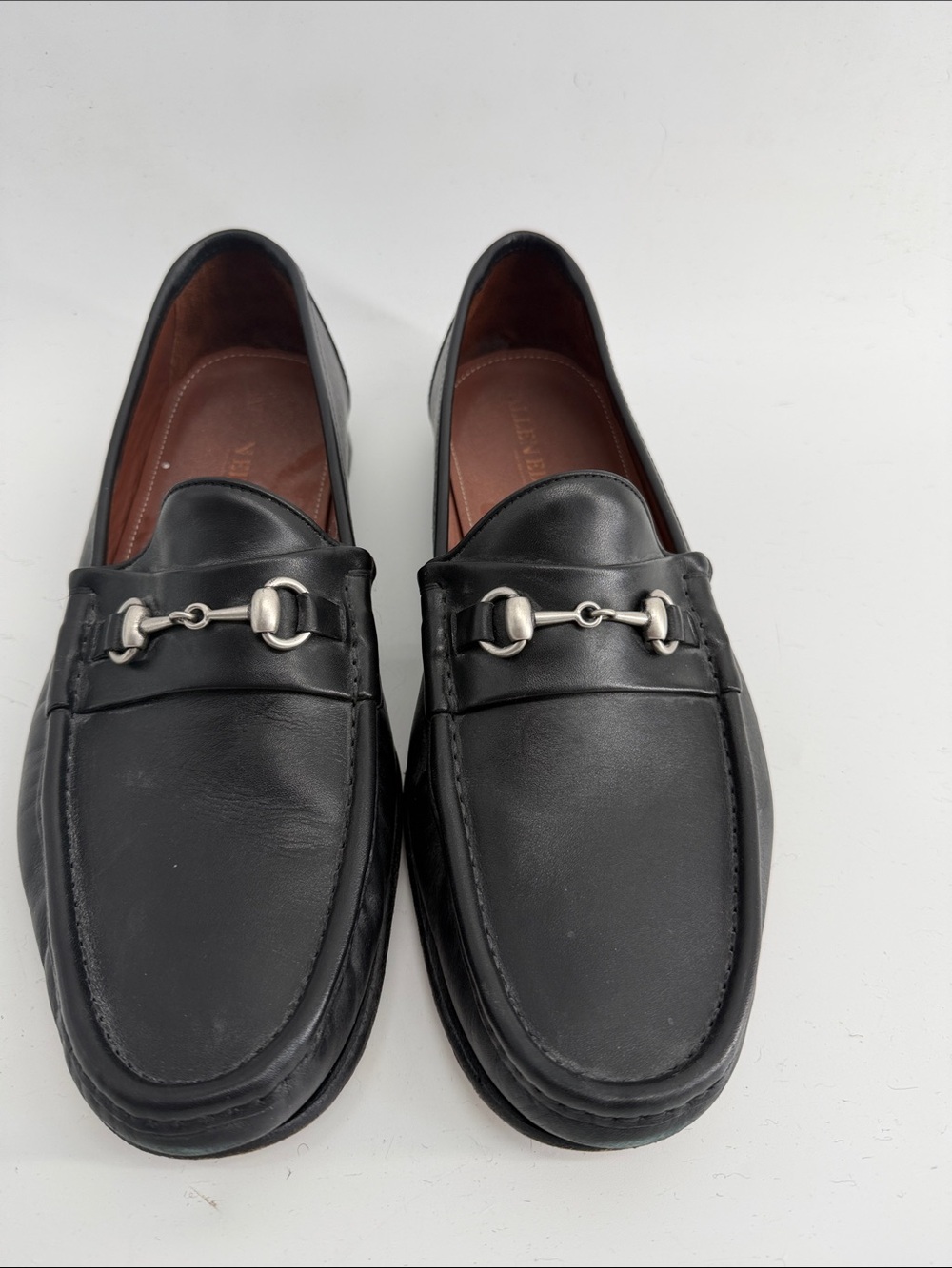 Allen Edmonds Verona fine European leather horsebit dress loafers sz 12 EEE